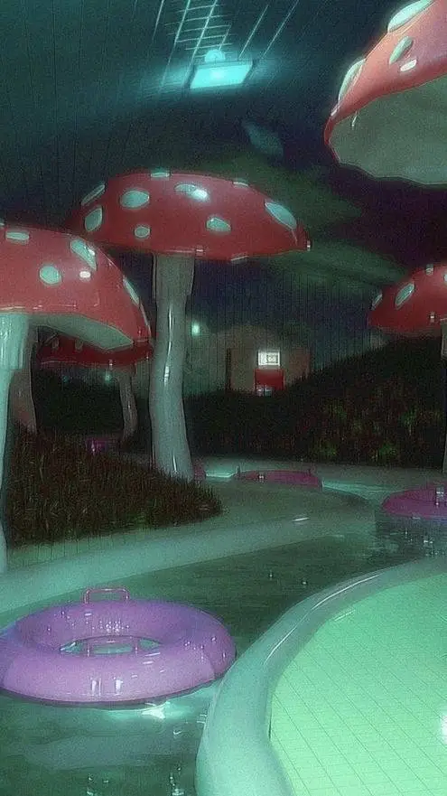 ai character: Backrooms background