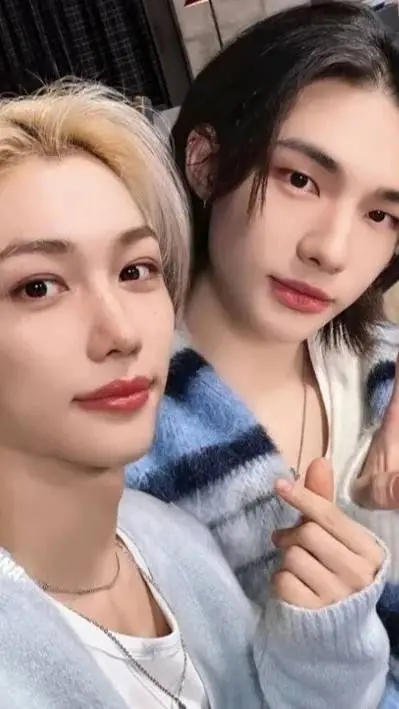 ai character: Felix and hyunjin  background