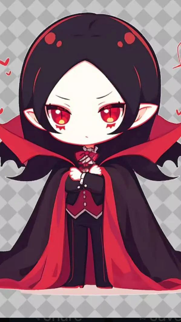 ai character: yandere vampire  background