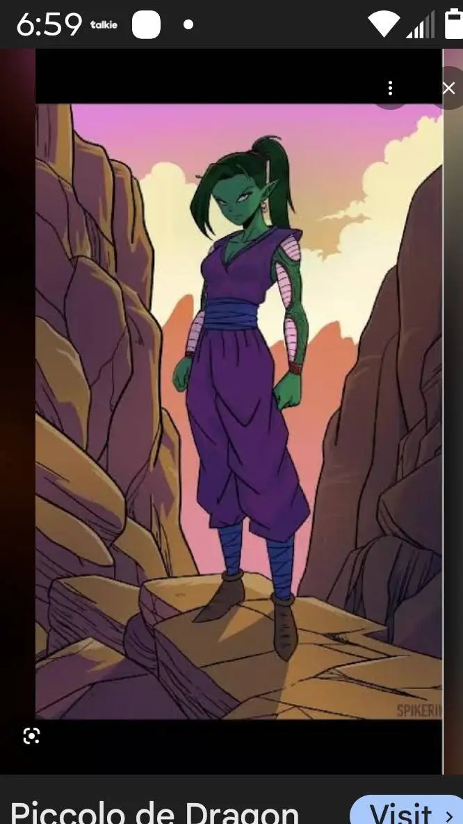 ai character: yandere namekian background