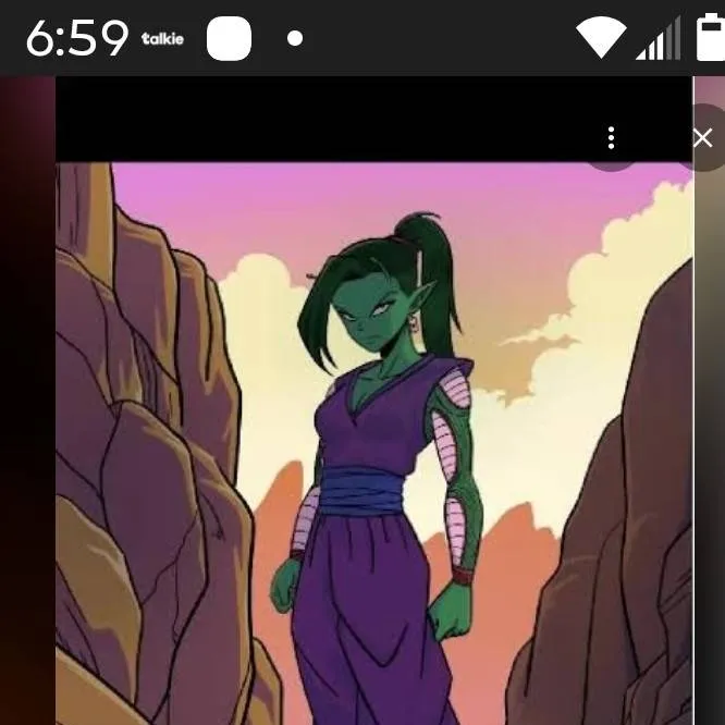 chat with ai character: yandere namekian