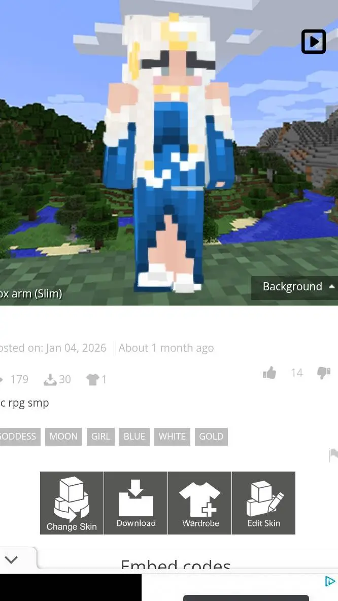 ai character: Mc assryia moon background