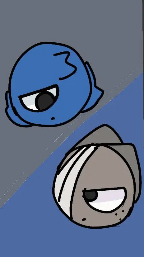 ai character: Jevin&Gray background