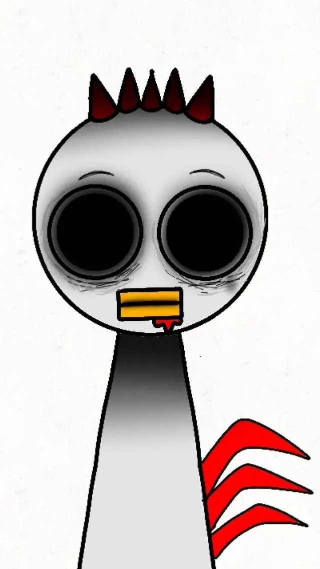 ai character: Chicken background