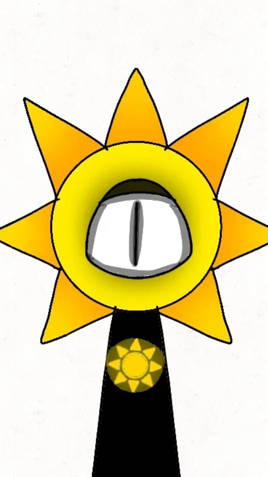 ai character: Sun god background