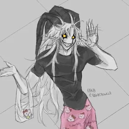 chat with ai character: pierrot en pijama 