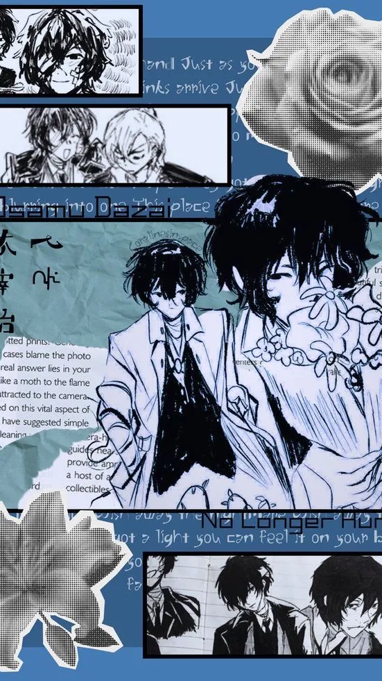 ai character: Bsd sleepover  background