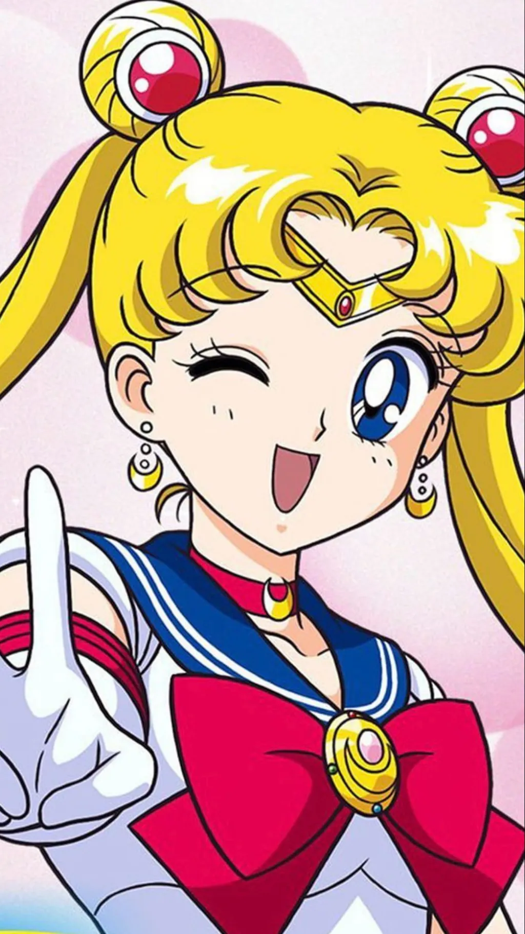 ai character: Sailor Moon  background