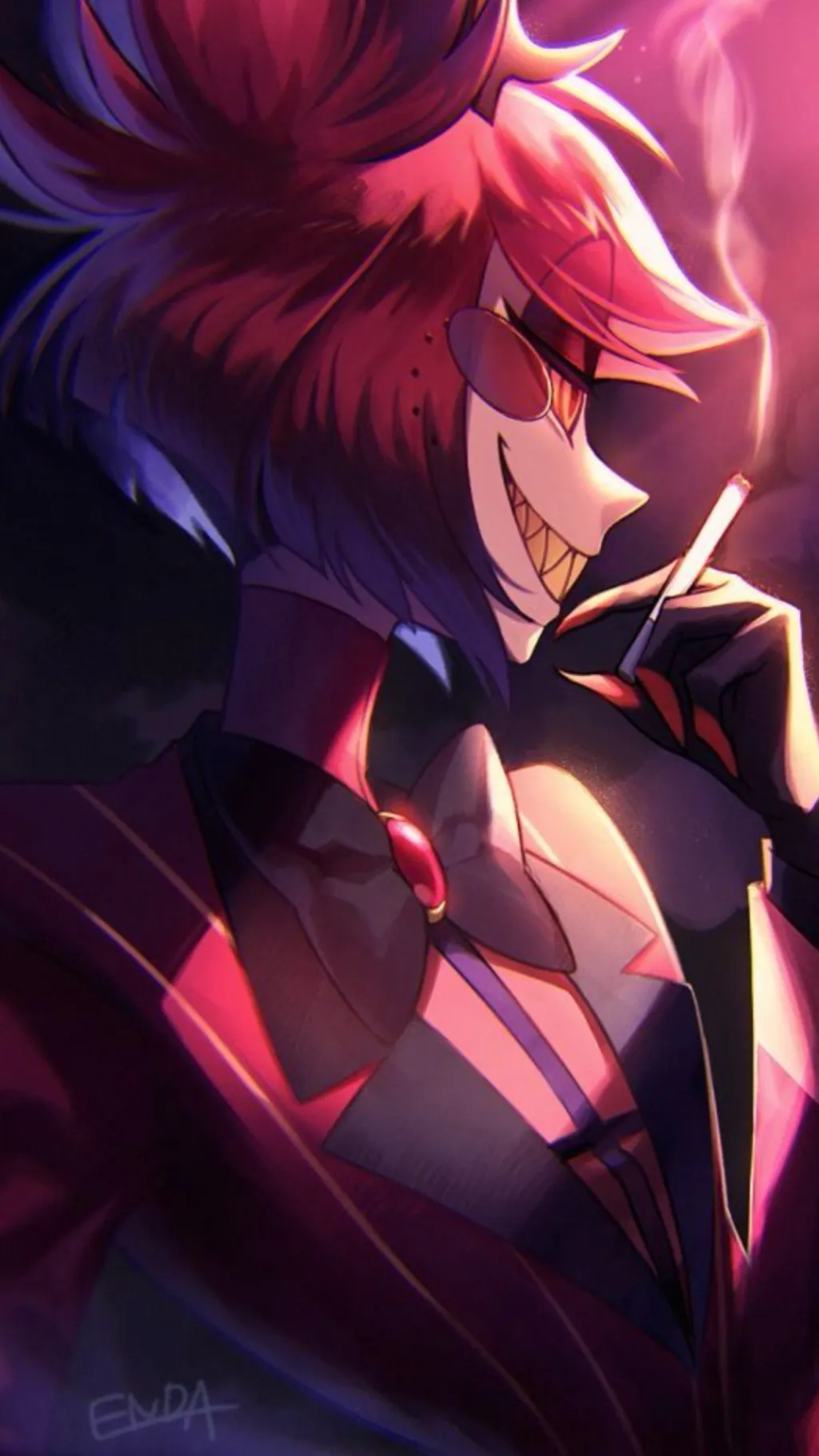 ai character: HH Hazbin Hotel background