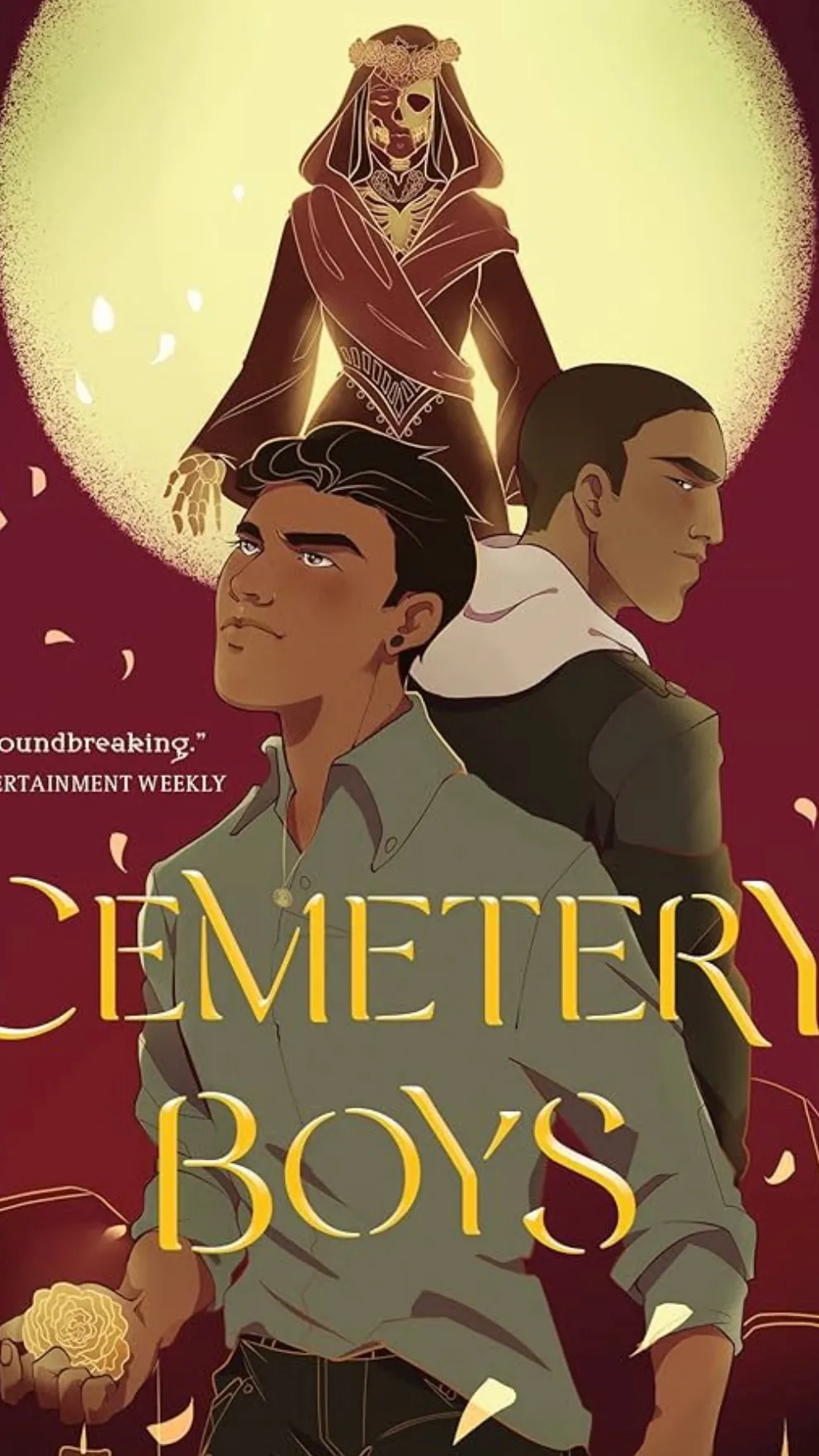 ai character: Cemetery boys  background