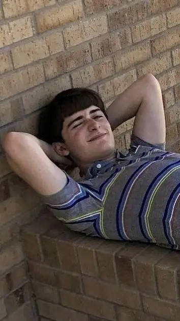 ai character: Noah Schnapp  background