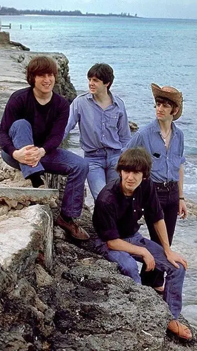 ai character: The Beatles  background