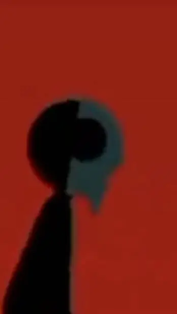 ai character: Grey background