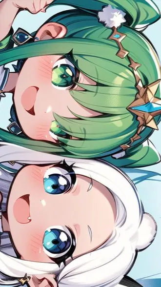 ai character:  Crystalline gamer background