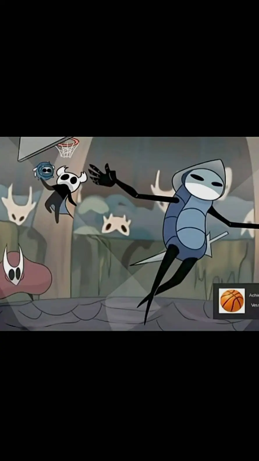 ai character: Quirrel and knight background