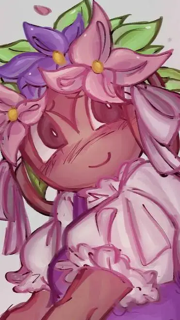 ai character: BASSI3𑁍ܓ🌷˚₊ background