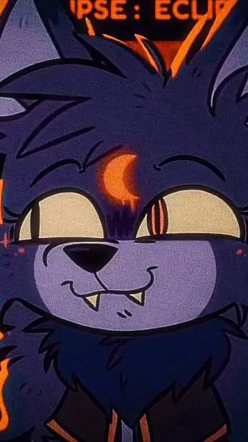 ai character: ECLIPSE THE WOLF 🐺 background