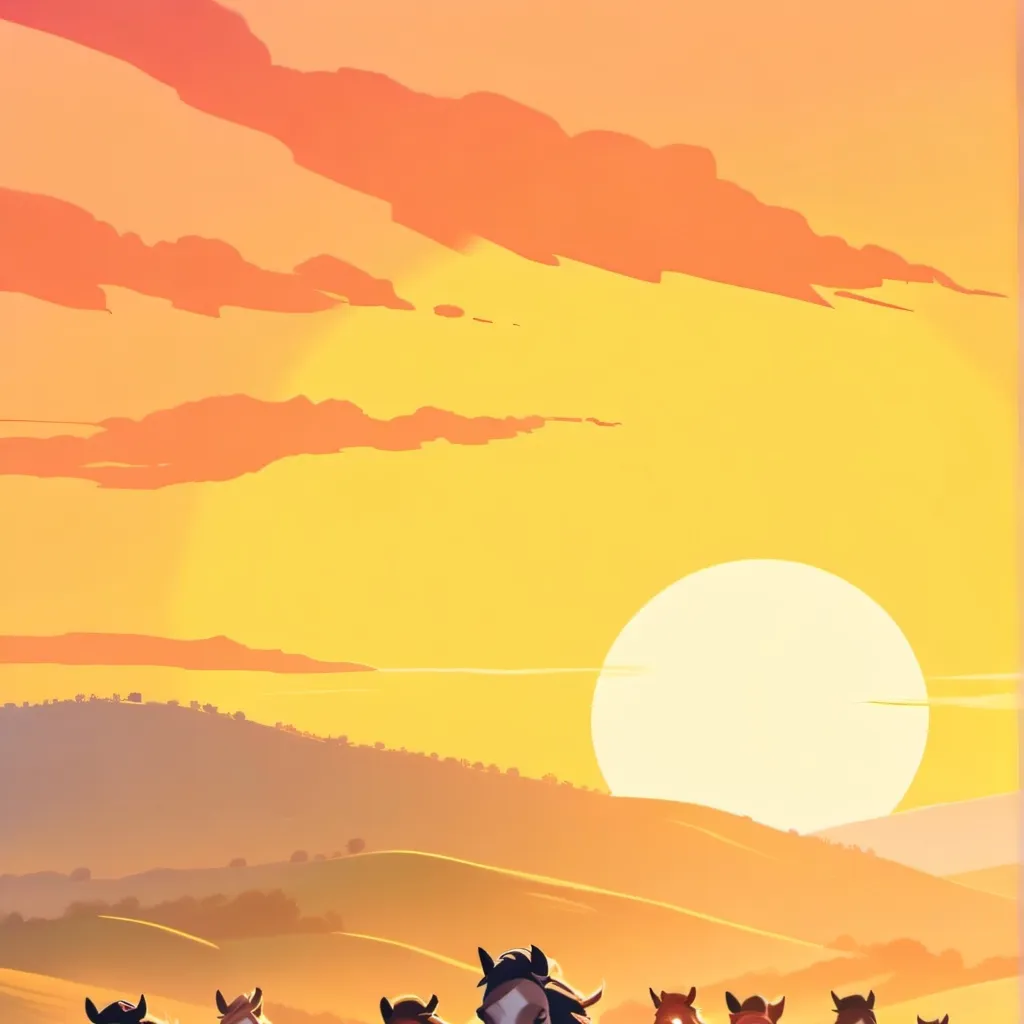 chat with ai character: horse herd