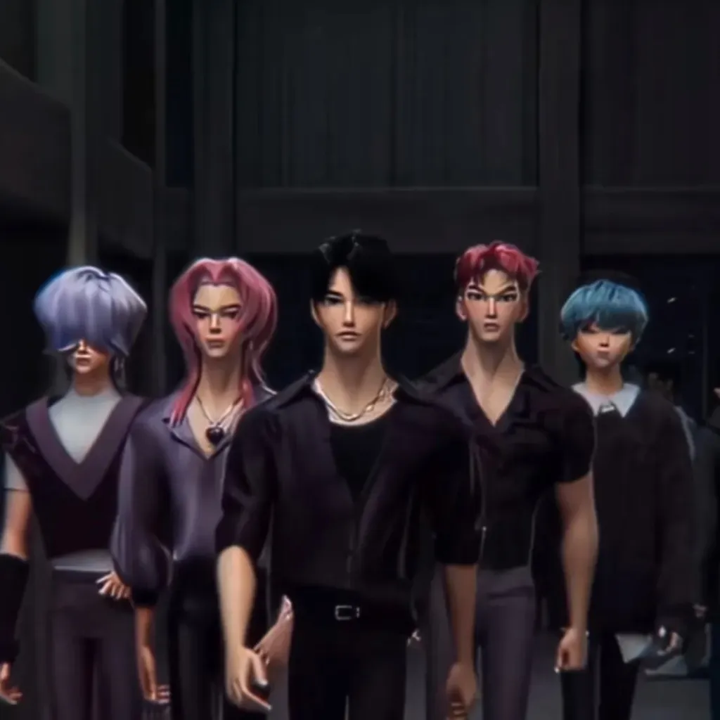 chat with ai character: The saja boys 