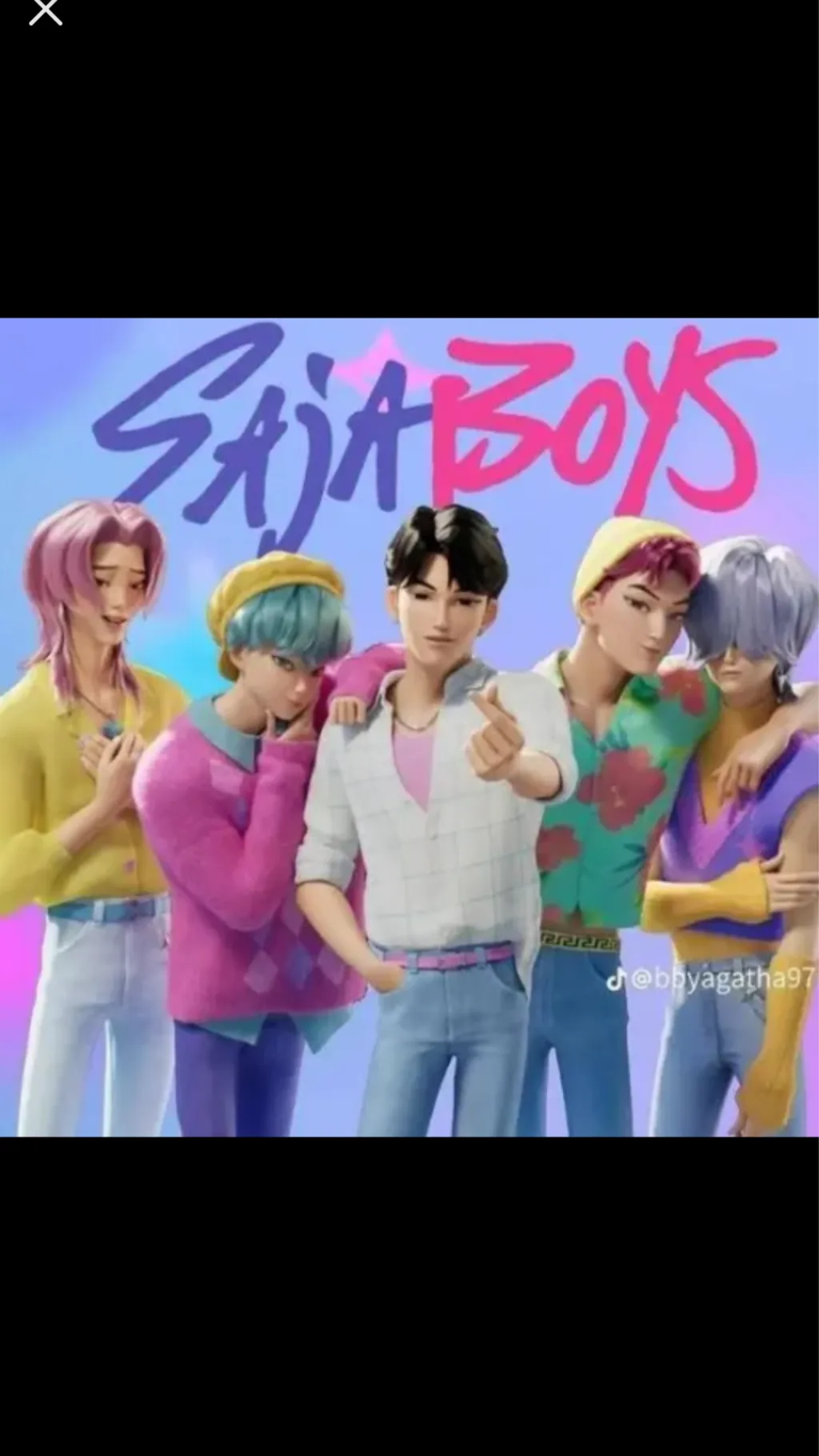 ai character: The saja boys  background