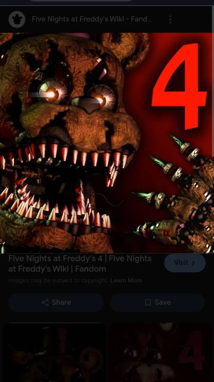 ai character: fnaf 4 background