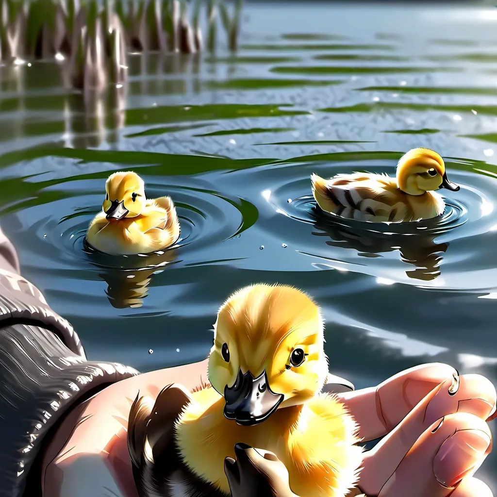 chat with ai character: duck