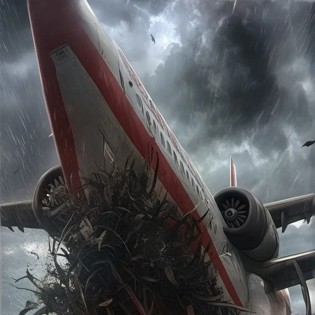 chat with ai character: plane crash