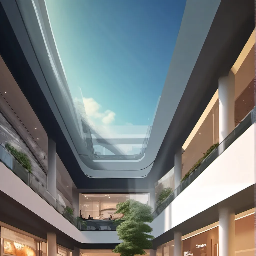 chat with ai character: mall