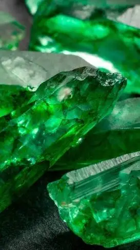 ai character: jade stone background