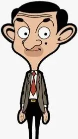 ai character: mrbean background
