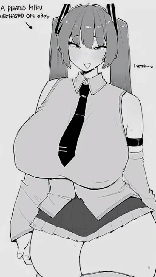 ai character: miku background