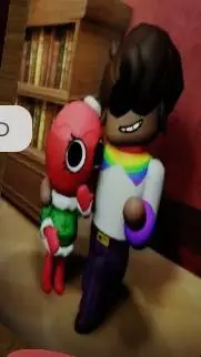 ai character: ASTRO X FINN!  background