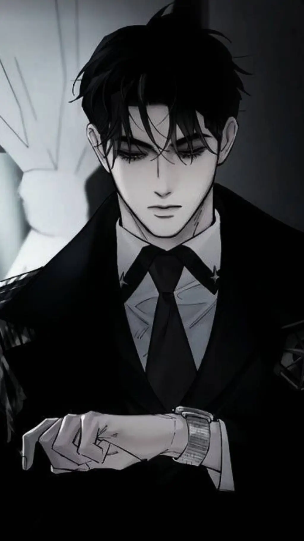 ai character: Alexander🖤🥀 background