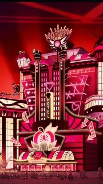 ai character: Hazbin Hotel background