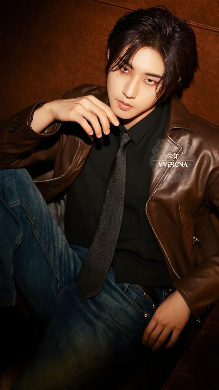 ai character: Minsung 🐰💗🐿️ background