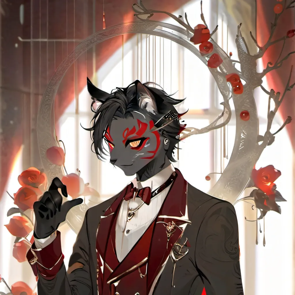 chat with ai character: Alastor cat