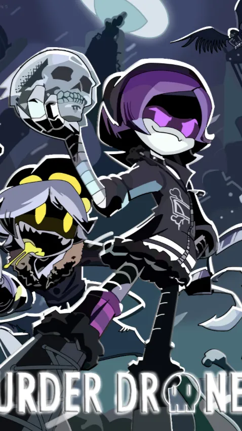 ai character: Murder drones background