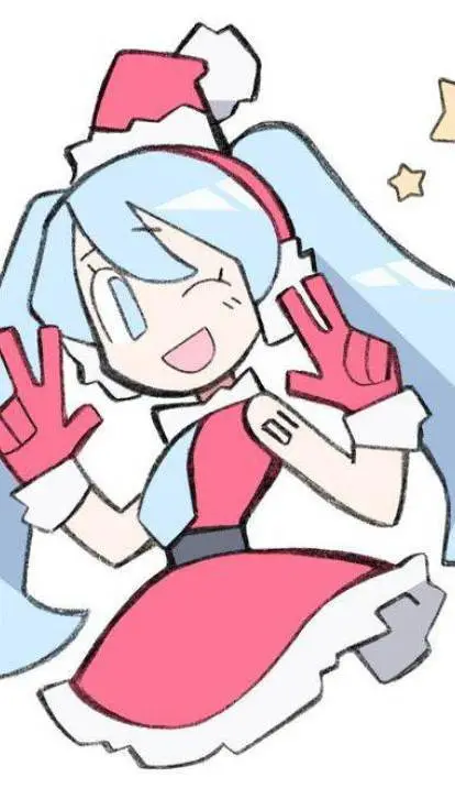 ai character: Miku background