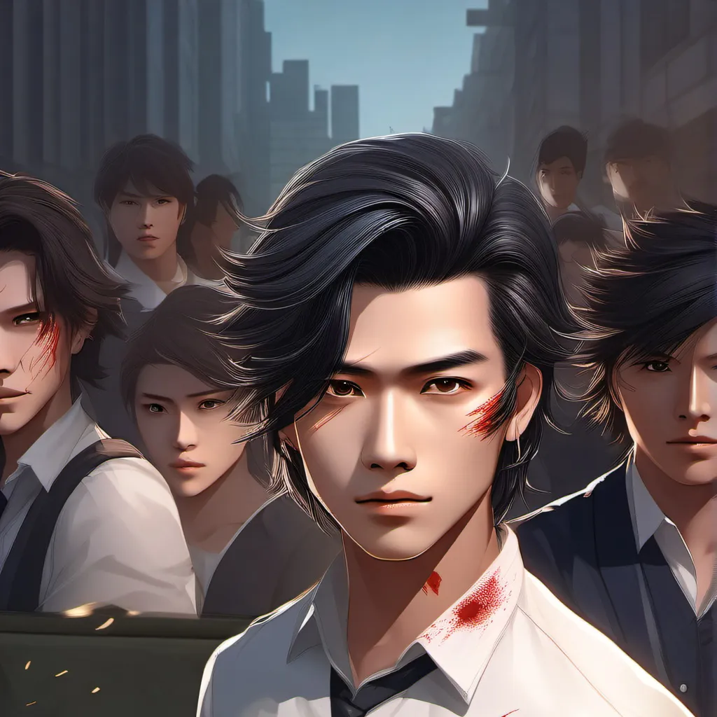chat with ai character: Boys war 2