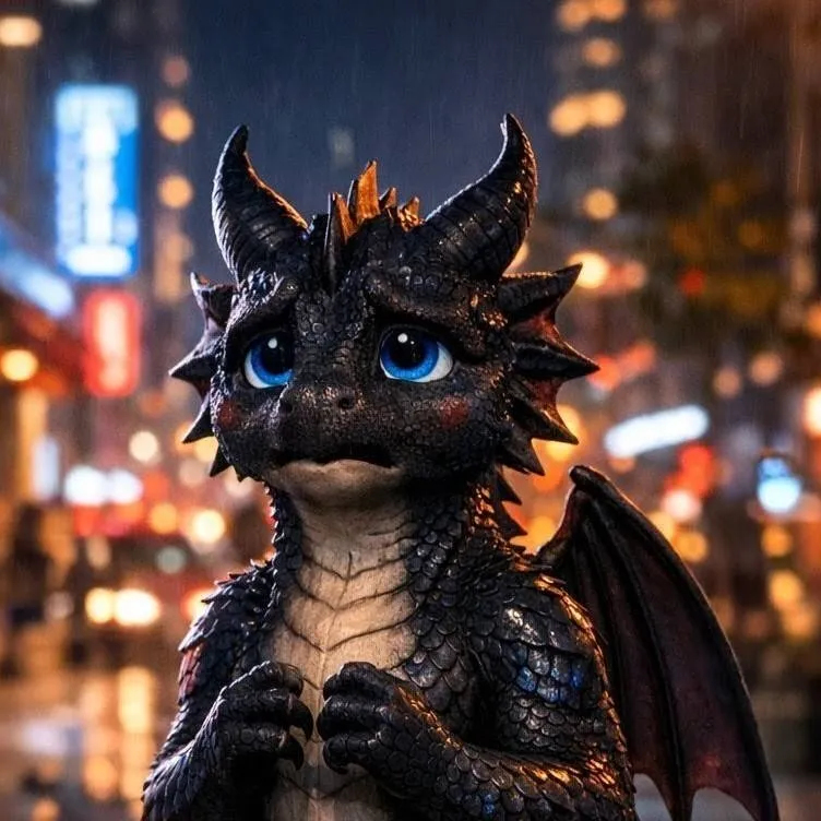 chat with ai character: Lost Little Dragon