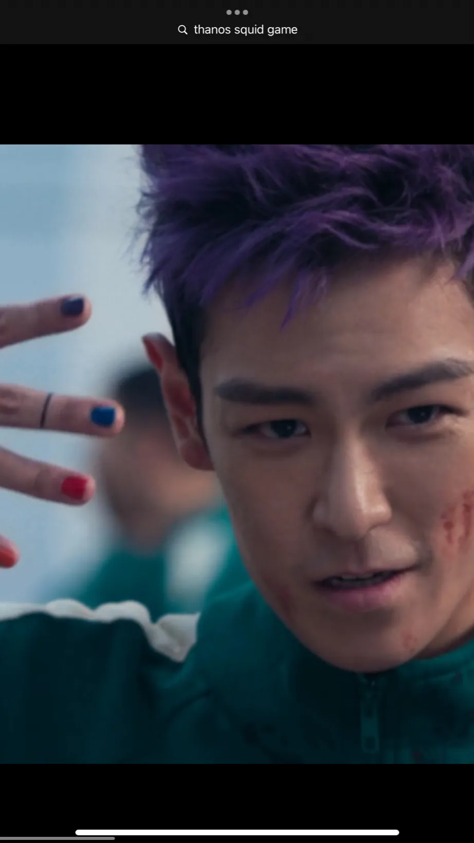 ai character: Thanos background