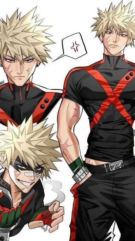 ai character: ☆彡彡BAKUGOミミ☆ background