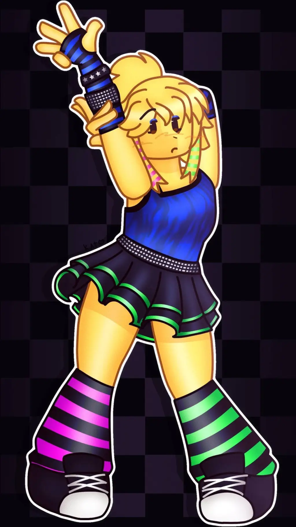 ai character: Party noob background