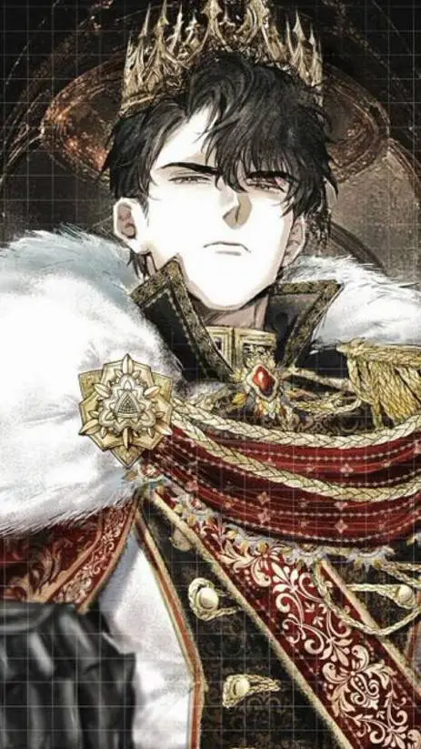 ai character: king Edward  background