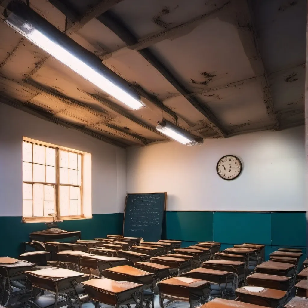 chat with ai character: class room