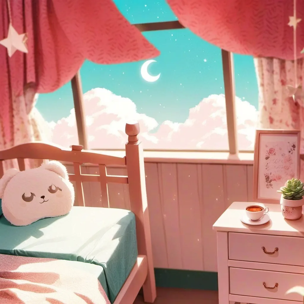 chat with ai character: camera da letto