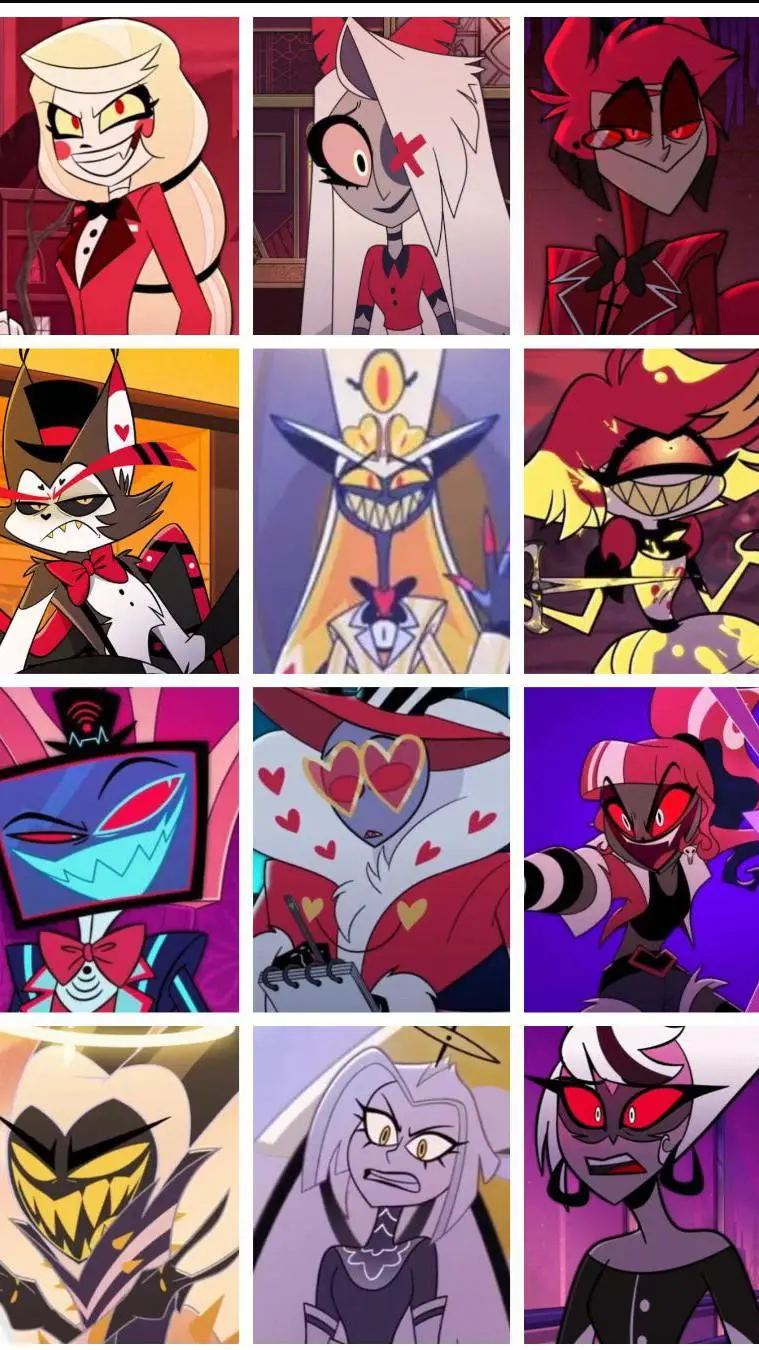 ai character: Hazbin hotel  background