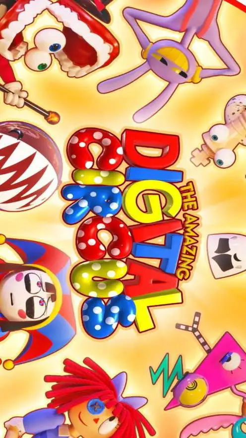 ai character: Digital Circus background