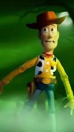 ai character: woodyfrom terror background