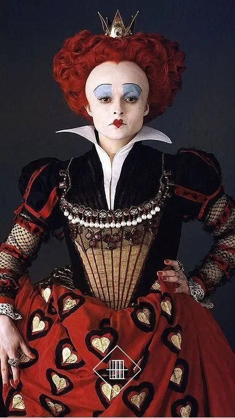 ai character: the red queen  background